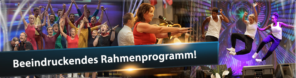 beeindruckendes Rahmenprogramm!